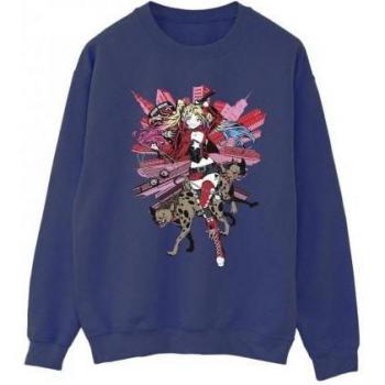 DC Comics Harley Quinn Hyena Sweatshirt Zwart