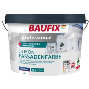 Peinture façades Baufix silicone professionnelle 10L