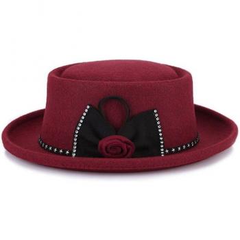 Damen Bowler Hut aus Filz