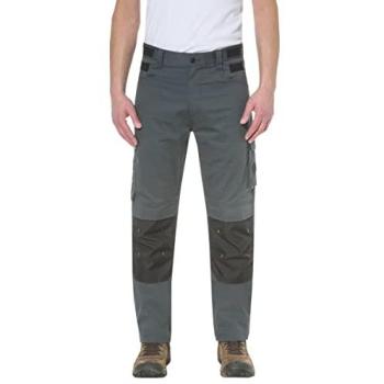 CatLite Slim Pantalon Gris avec Poches Genouillères