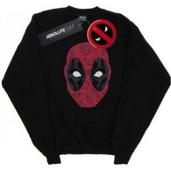 Deadpool Floral Head Sweatshirt