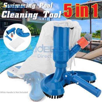SPA Pool Cleaning Brush with Jet Function