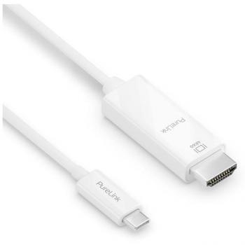 1 Meter USB-C to HDMI Adapter, 4K @ 60Hz, White
