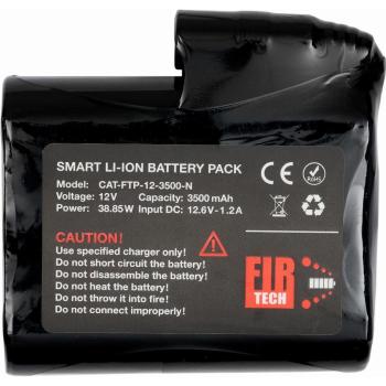 Catago 12 V 3500 mAh SVT‑Pro Batteri – Svart