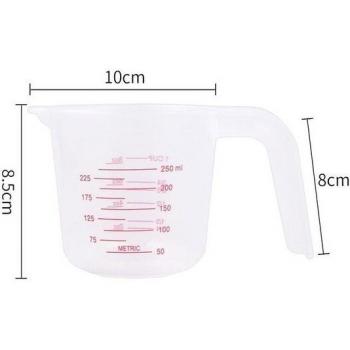 Cubo Medidor Transparente “Molde Resina 600ml”
