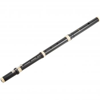 AULOS Traverso Grenzer con estuche blando en color Marfil AF-1 Negro