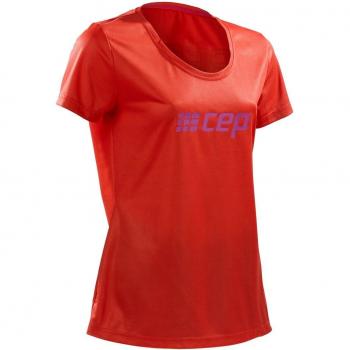 Orange Laufshirt für Frauen CEP XS