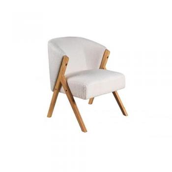 M&S Duo Fauteuils 58x54x76 cm – Couleur Blanche Miroa