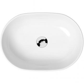Vasque posée Cersanit Moduo 50 × 36 cm, K116‑049, finition blanche