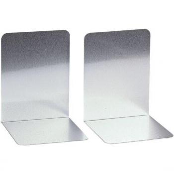 Lot de 2 supports à livres en aluminium 13 cm