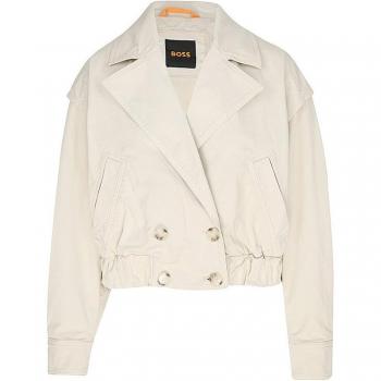 BOSS Jacke Cotreni in Sand, Modell für Damen, Größe 40