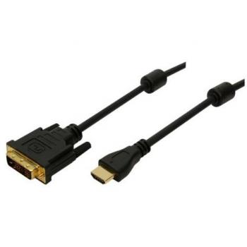 LogiLink Flexibles HDMI zu DVI-D Kabel, 5m