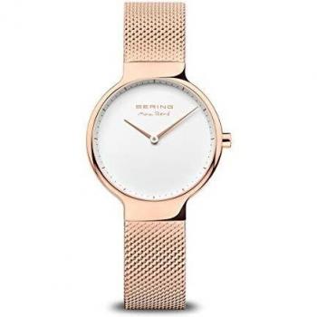 Bering 15531‑364 – 31 mm Women’s Sapphire Dial, 5 atm, White Case