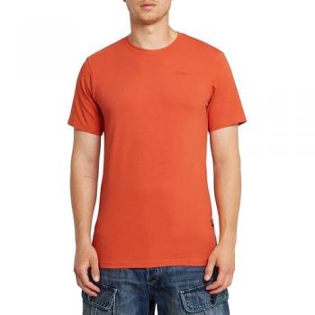 G‑Star Top Maniche Corte Slim Base Light Antic Rosso L