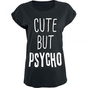 T-Shirt Donna Cute But Psycho
