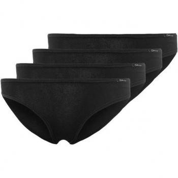 Skiny Damen Slip „Rio“ – 4 Stück – Bunte Bikini‑Linie – Baumwolle