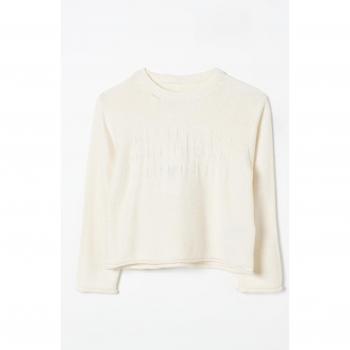 Pull enfant blanc Maison Margiela MM6