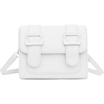 Women PU Leather Casual Flap Crossbody Bag