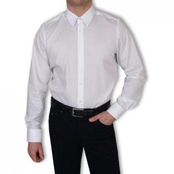 OLYMP LEVEL FIVE Hemd Body Fit Extralange Ärmel weiß | 42
