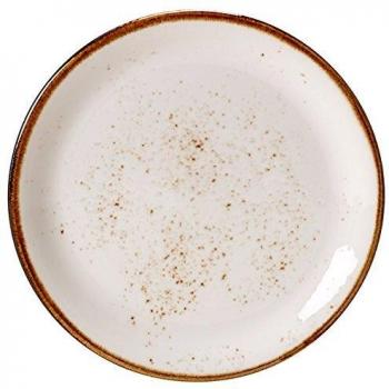 SteelCraft 10 Rustic Plate – Antique White