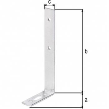 Équerre robuste 120x55x17 mm