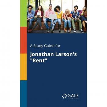 A Study Guide for Jonathan Larson's Rent
