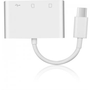 Adaptador de Tarjetas SD y Micro TF USB Tipo C