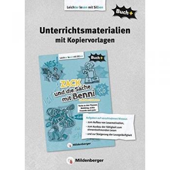 Buch+: Unterrichtsmaterialien mit Kopiervorlagen zu Zack und die Sache mit Benni