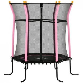Alfresco Pink Trampoline with Safety Net