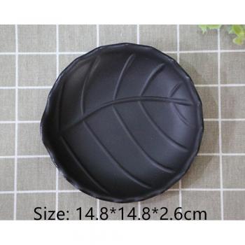 Black Ring Decorative Bowl