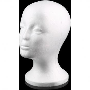 Mannequin en polystyrène pour perruques