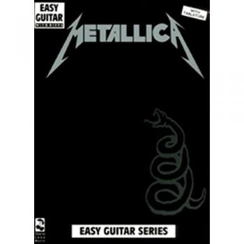 Metallica: Easy Guitar and Vocal Play-along Book