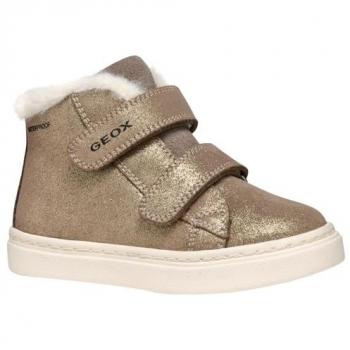 Baskets GEOX B465XA Nashik taupe pour fille