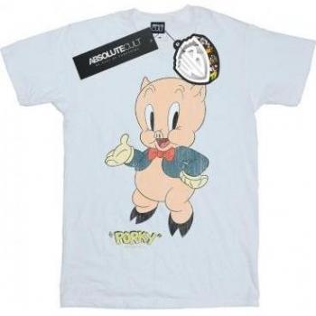 Looney Tunes T-Shirt Porky Pig Distressed