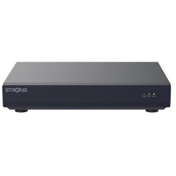 Strong NVR1120‑8P: Videoregistratore di rete compatibile con telecamere IP, 8 TB SSD