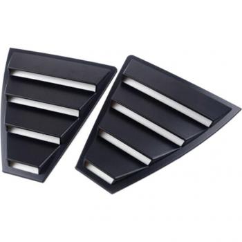 Couvercle de ventilation latéral arrière avec persiennes, panneau, garniture et store triangulaire – Hyundai Elantra