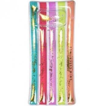 Materassino Gonfiabile Swim Essentials Luxus Arcobaleno con Brillantini
