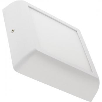 Panel LED Cuadrado TechBrey 12W 178x178mm Metal Blanco
