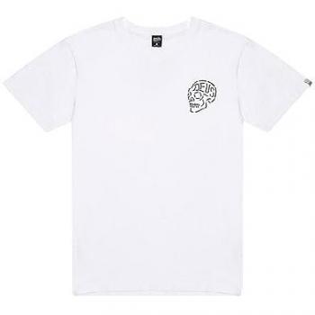 Camiseta Hombre Deus Venice Skull Color Blanco