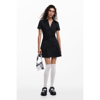 Abito elegante Desigual in cotone nero M