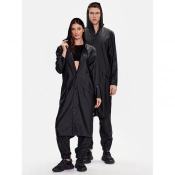 Cappotto Nero di Mezza Stagione RAINS