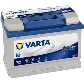 VARTA 12V 70Ah EFB Autobatterie