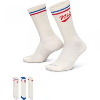 Calcetines Nike Everyday Plus en Azul, Rojo y Blanco