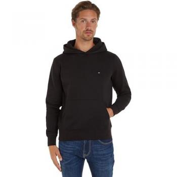 Hoodie Regular Fit Tommy Hilfiger Noir Flag