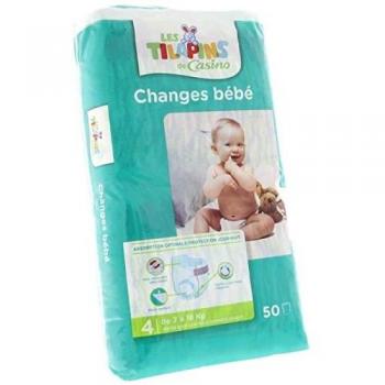 Les Tilapins Maxi Couches Taille 4 (7 à 18kg)