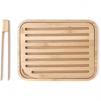 Pebbly Bamboe Greep en Broodplank, 26 cm x 20 cm