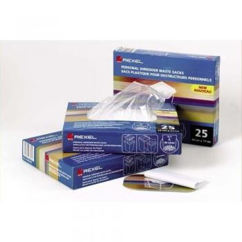 Sacchetti per distruggidocumenti Rexel 200L 50pz
