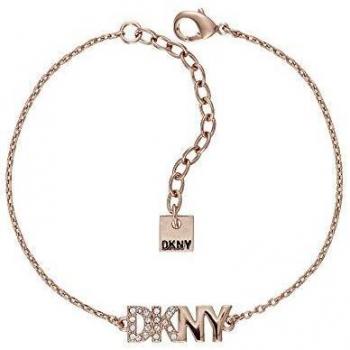 DKNY Damenarmband 5519999, verziert mit Pave-Logo