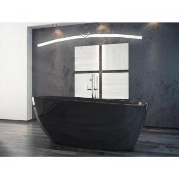 Goya Noir – Baignoire îlot AZURA 142x62 cm, modèle 160x70 cm