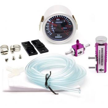 CNSPEED 2 52mm Car Turbo Smoke Meter with PSI Controller